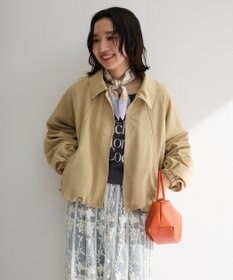 Green Parks 衿付きバルーンブルゾン