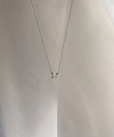 yoaa シルバー925 ポニーシュー ネックレス