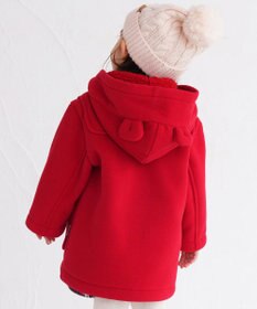 MIKI HOUSE HOT BISCUITS 【80-120cm】 フリースボンディング ダッフルコート