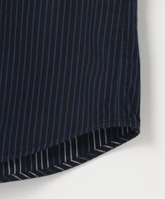 JOSEPH ABBOUD 【2WAY・リバーシブル・七分袖】リバーシブルストライプ シャツ