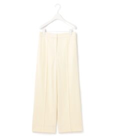 ICB ウールミルドジャージー ワイドストレートパンツ