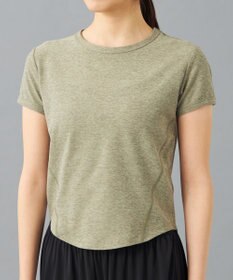 Chacott Chacott BALANCE PeachMoku コンパクトTシャツ