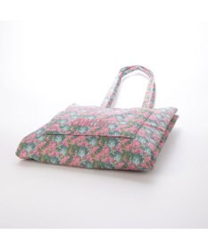 UNBILLION カシュカシュ cachecache / 柄プリント3パーテーショントートバッグ