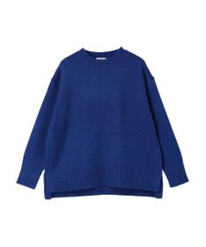 earth music&ecology ウォッシャブル脇スリットクルーネックプルオーバー