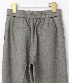 ANY SIS 【洗える】ハイウエストソフトテーパード パンツ