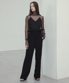 BEIGE， 【洗える・Precious 7月号掲載】ABELIA / コットンVラインカップ付きキャミソール