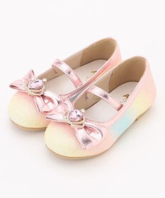 ANY KIDS キラキラリボンパンプス