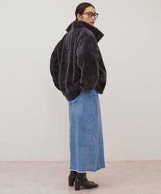 AMERICAN HOLIC スタンドベア風ボアコート