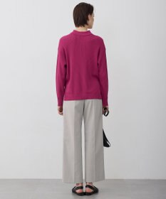 ICB L マーセライズコットンポロ ニット