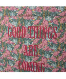 UNBILLION カシュカシュ cachecache / 柄プリント3パーテーショントートバッグ