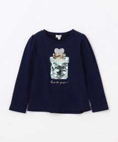 ANY KIDS ミラクルスパンコール 長袖 Tシャツ