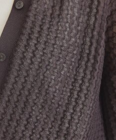 AMERICAN HOLIC 【前後2WAY】透かし編みニットカーディガン