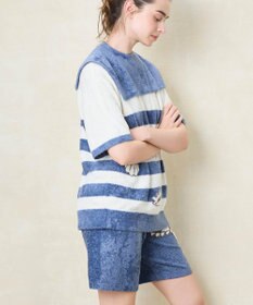 une nana cool 【ムーミン】MOOMIN × une nana ccol　プルオーバー&ハーフパンツセット