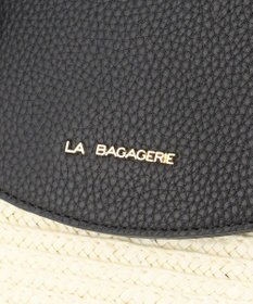 LA BAGAGERIE フラップ2WAYかごトートバッグ