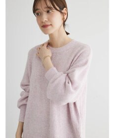 Green Parks ラメ糸ミックスニットプルオーバー