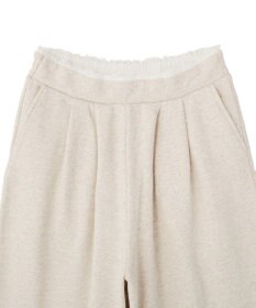 earth music&ecology レースレイヤード風スウェットパンツ