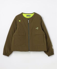 PW CIRCULUS 【撥水加工 / ストレッチ】【WOMEN】デタッチャブルキルティング中綿ブルゾン ゴルフウェア レディース