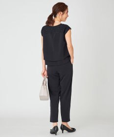 ANY フレンチスリーブブラウス×パンツ セットアップ