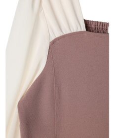 earth music&ecology ショルダードッキングワンピース