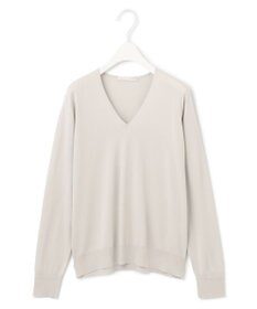 ICB 【WEB限定カラーあり】 シンセティックハイゲージ Vネックプルオーバー