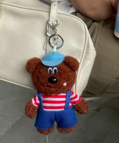 WEGO ぺろりんベアぬいぐるみキーホルダー