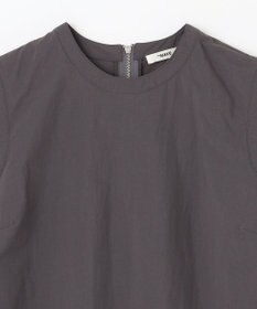 NAVE 【ReNAVE・洗える/撥水加工/接触冷感/UVケア/セットアップ】ナイロンタスラン ノースリブラウス