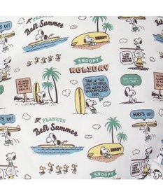 PET PARADISE スヌーピーサーフ柄 クール カドラーベッド（78×56cm）