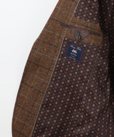 JOSEPH ABBOUD 【ツィード/UKファブリック】 ツイード　ウィンドーベン ジャケット