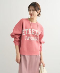 Green Parks ロゴラメニットプルオーバー