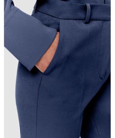 JOSEPH ギャバジンストレッチ　フィットフレアートラウザーズ