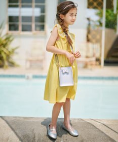 組曲 KIDS 【150-160cm】ビーチコーミングスカラップ ワンピース