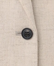 BEIGE， 【洗える】CAROLE / リネンライクノースリーブジレジャケット