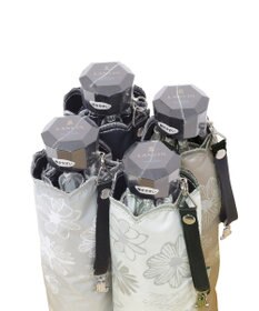 MOONBAT 【一級遮光/晴雨兼用日傘】ランバン オン ブルー (LANVIN en Blue)  折りたたみ日傘 フラワーグリッター