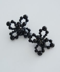 earth music&ecology パールフラワーピアス