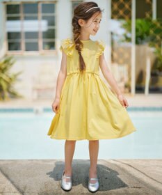 組曲 KIDS 【150-160cm】ビーチコーミングスカラップ ワンピース