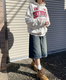 WEGO ロゴビッグプルパーカー