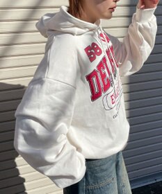 WEGO ロゴビッグプルパーカー