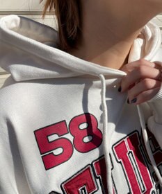 WEGO ロゴビッグプルパーカー