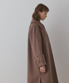 GRACE CONTINENTAL ウールカシミヤリバーコート