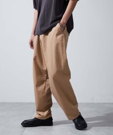 WEGO 【ユニセックス着用ITEM/ウエストゴム/手洗い可】チノイージーワイドパンツ