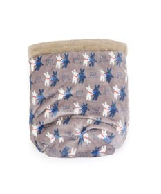 PET PARADISE リサとガスパール  遠赤外線 筒型寝袋《であい柄》 42×70cm