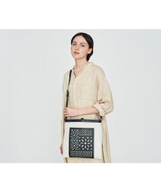 genten タペストリーカットワーク 2wayショルダーバッグ