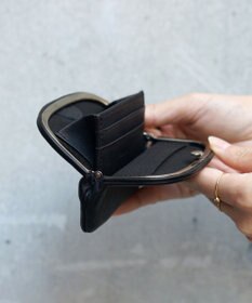 FOLNA RD ソフトレザーショート 天溝がま口 財布