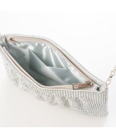 UNBILLION カシュカシュ cachecache / メタリックビーズスクエアミニショルダー