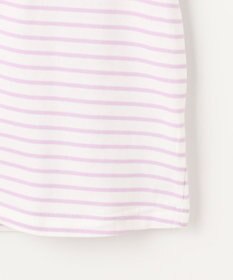 ANY KIDS 袖スカラップ ボーダーTシャツ