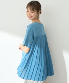 earth music&ecology バックプリーツドッキングチュニック