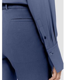 JOSEPH ギャバジンストレッチ　フィットフレアートラウザーズ