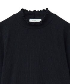 earth music&ecology ラメテレコハイネックプルオーバー