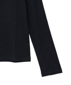 earth music&ecology ラメテレコハイネックプルオーバー