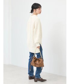 earth music&ecology マットモール片畦チュニック